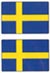 Flag-It Swedish Flag Stickers - More Details